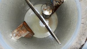 Sanierte Abscheideranlage mit erneuerter Beschichtung